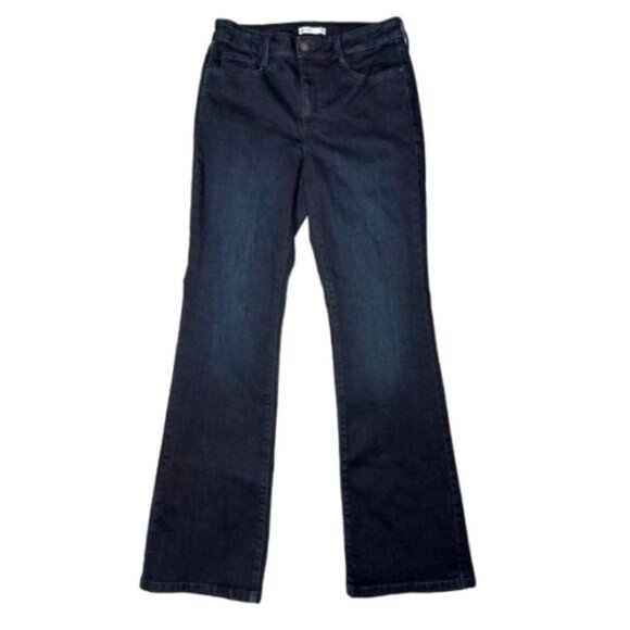 Nine West Indigo Boot Cut Stretch 5 Pocket Jeans Size 10 #2003 - Picture 1 of 7